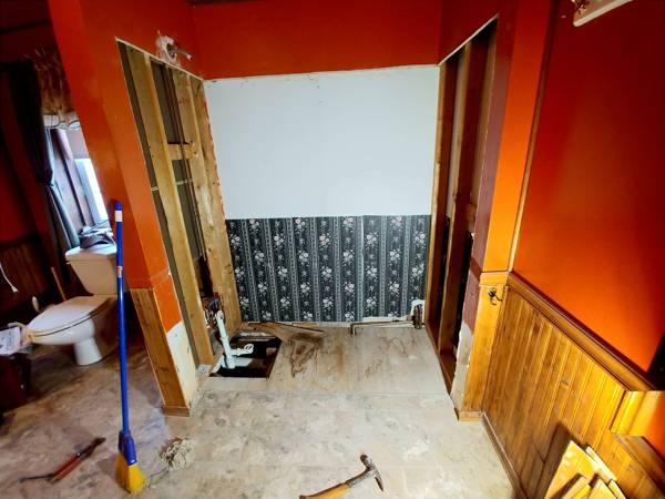 Plumbing job completed by the Word Of Mouth Plumbing team