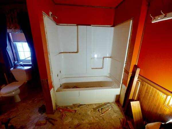 Plumbing job completed by the Word Of Mouth Plumbing team
