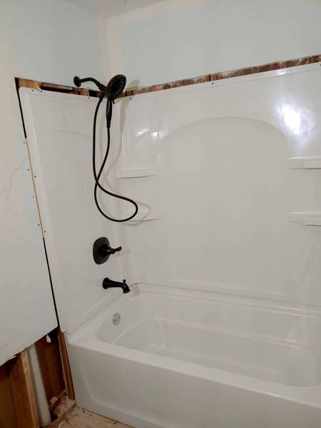 Plumbing job completed by the Word Of Mouth Plumbing team