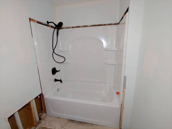Plumbing job completed by the Word Of Mouth Plumbing team