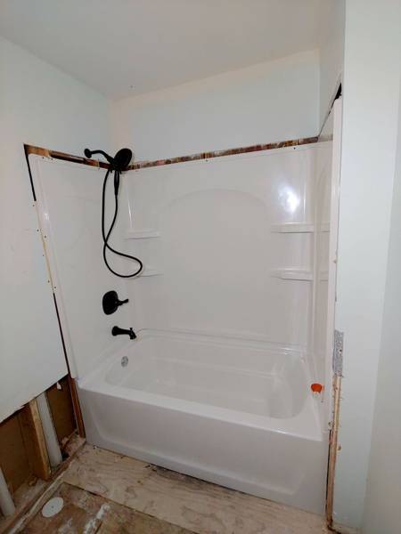 Plumbing job completed by the Word Of Mouth Plumbing team