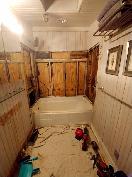 Plumbing job completed by the Word Of Mouth Plumbing team