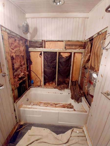 Plumbing job completed by the Word Of Mouth Plumbing team