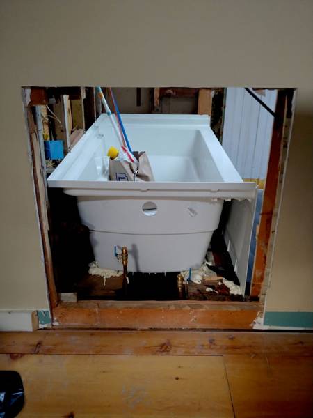 Plumbing job completed by the Word Of Mouth Plumbing team