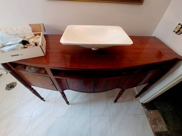 Plumbing job completed by the Word Of Mouth Plumbing team