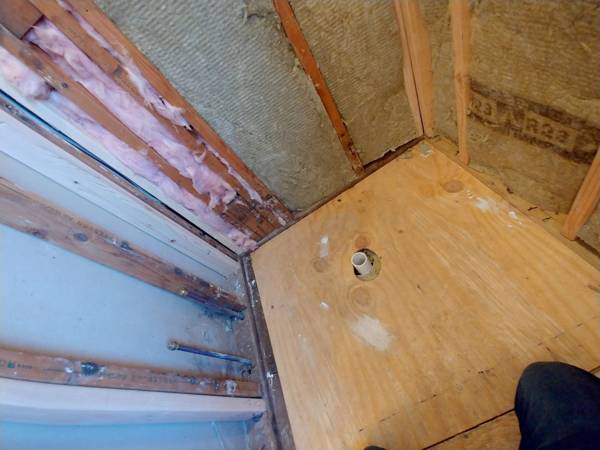 Plumbing job completed by the Word Of Mouth Plumbing team