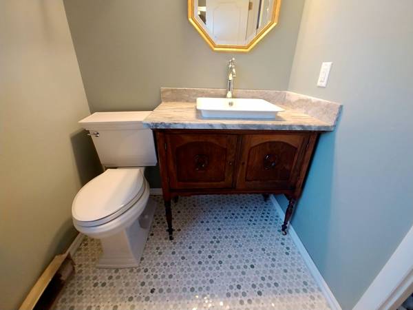 Plumbing job completed by the Word Of Mouth Plumbing team