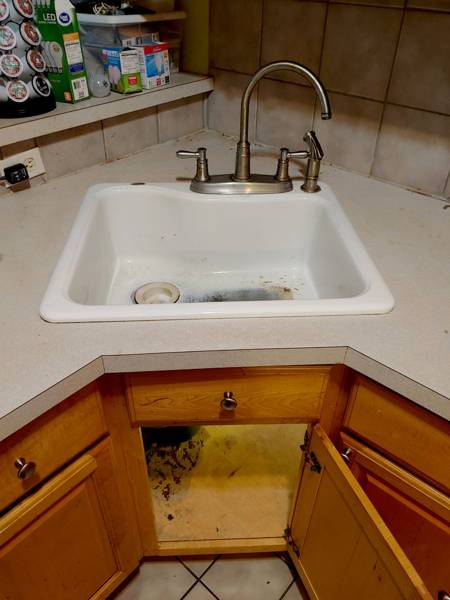 Plumbing job completed by the Word Of Mouth Plumbing team