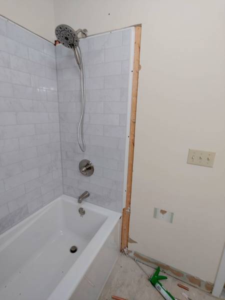 Plumbing job completed by the Word Of Mouth Plumbing team