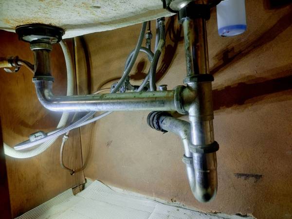 Plumbing job completed by the Word Of Mouth Plumbing team