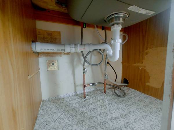 Plumbing job completed by the Word Of Mouth Plumbing team