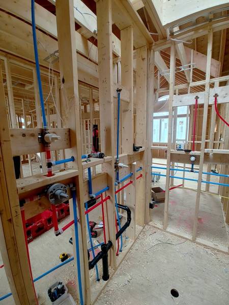 Plumbing job completed by the Word Of Mouth Plumbing team
