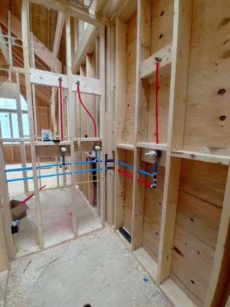 Plumbing job completed by the Word Of Mouth Plumbing team
