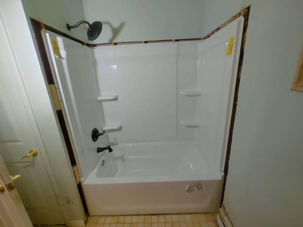Plumbing job completed by the Word Of Mouth Plumbing team