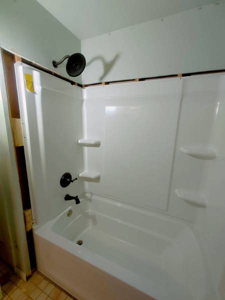 Plumbing job completed by the Word Of Mouth Plumbing team