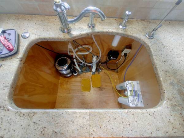 Plumbing job completed by the Word Of Mouth Plumbing team