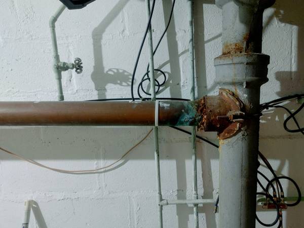 Plumbing job completed by the Word Of Mouth Plumbing team