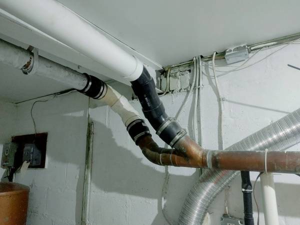 Plumbing job completed by the Word Of Mouth Plumbing team