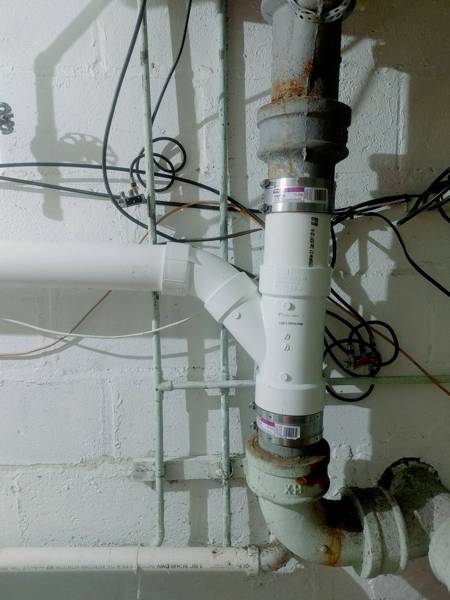 Plumbing job completed by the Word Of Mouth Plumbing team