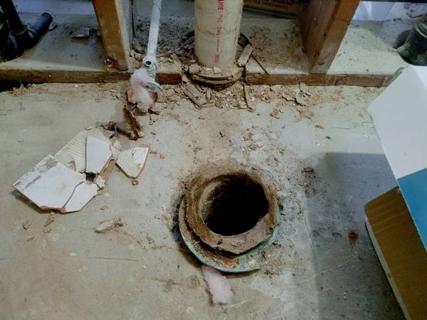 Plumbing job completed by the Word Of Mouth Plumbing team