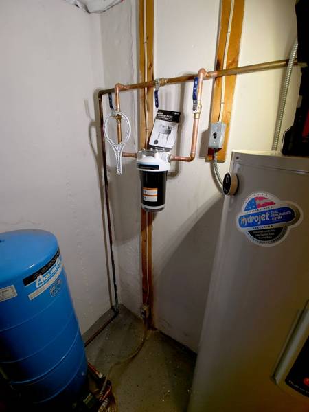 Plumbing job completed by the Word Of Mouth Plumbing team