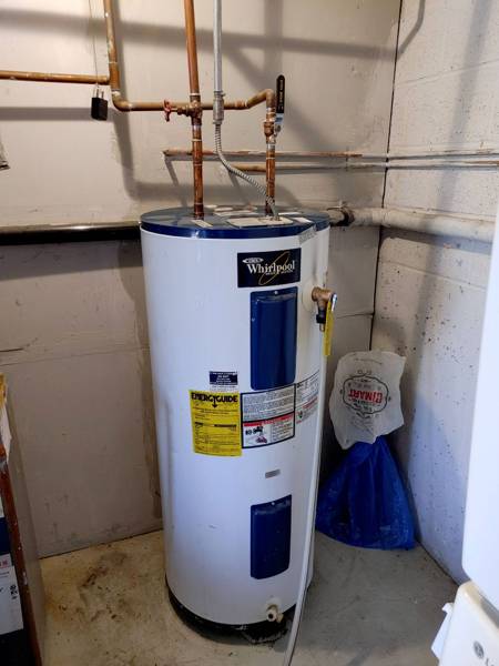 Plumbing job completed by the Word Of Mouth Plumbing team