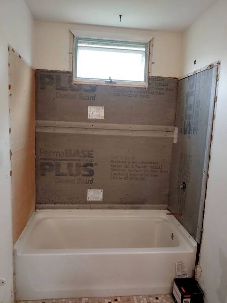 Plumbing job completed by the Word Of Mouth Plumbing team