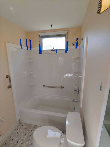 Plumbing job completed by the Word Of Mouth Plumbing team