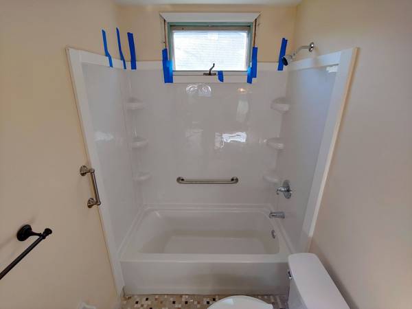 Plumbing job completed by the Word Of Mouth Plumbing team