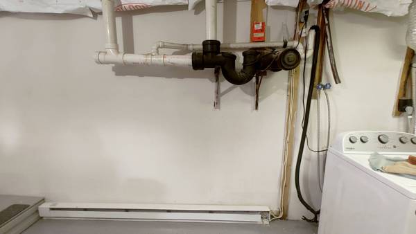 Plumbing job completed by the Word Of Mouth Plumbing team