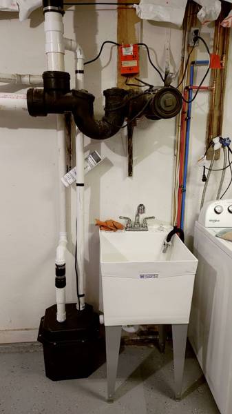 Plumbing job completed by the Word Of Mouth Plumbing team