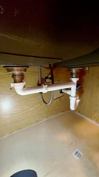 Plumbing job completed by the Word Of Mouth Plumbing team