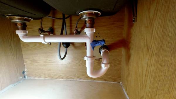 Plumbing job completed by the Word Of Mouth Plumbing team