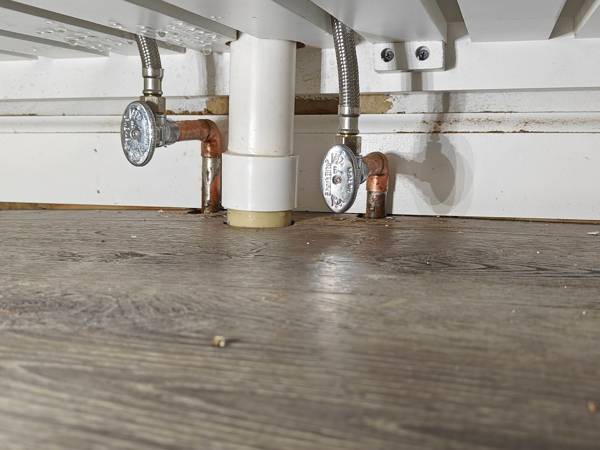Plumbing job completed by the Word Of Mouth Plumbing team