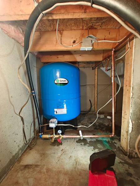 Plumbing job completed by the Word Of Mouth Plumbing team