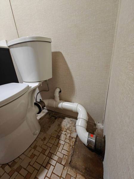 Plumbing job completed by the Word Of Mouth Plumbing team