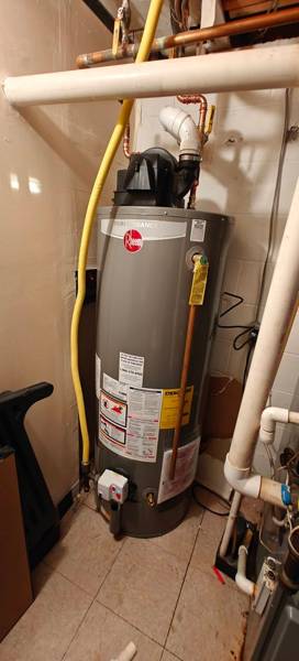 Plumbing job completed by the Word Of Mouth Plumbing team