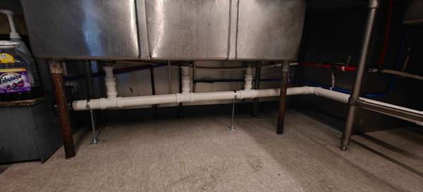 Plumbing job completed by the Word Of Mouth Plumbing team