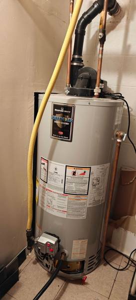 Plumbing job completed by the Word Of Mouth Plumbing team