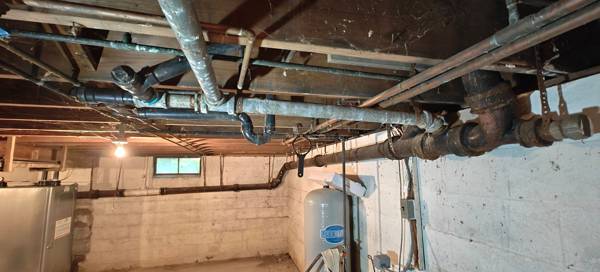 Plumbing job completed by the Word Of Mouth Plumbing team