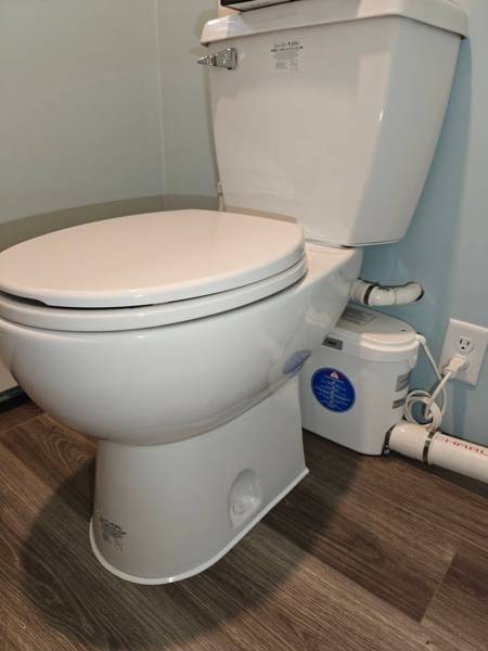 Plumbing job completed by the Word Of Mouth Plumbing team