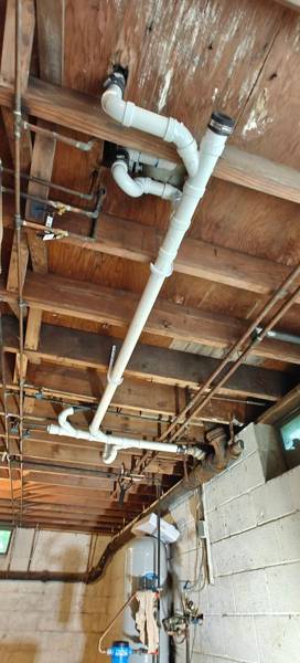 Plumbing job completed by the Word Of Mouth Plumbing team