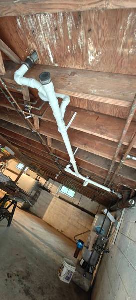 Plumbing job completed by the Word Of Mouth Plumbing team