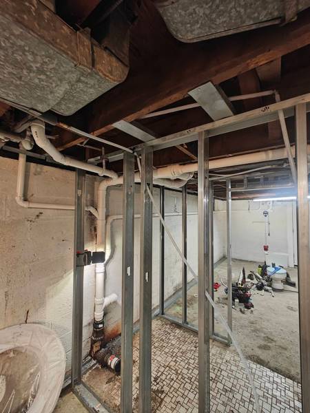 Plumbing job completed by the Word Of Mouth Plumbing team