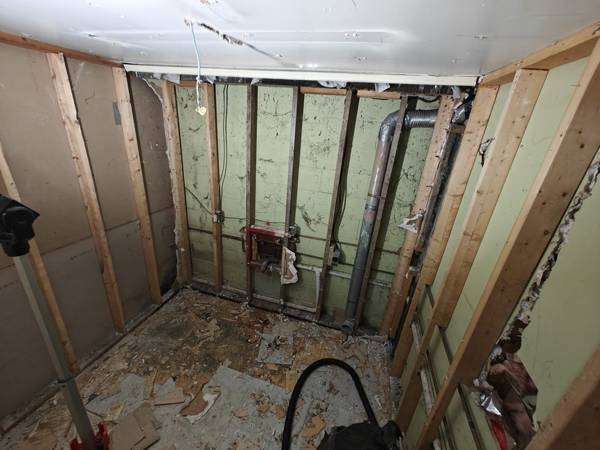 Plumbing job completed by the Word Of Mouth Plumbing team